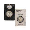 999 Pure Silver Ganesha Lakshmi / Laxmi 5 Gram Sealed Coin - Figurine