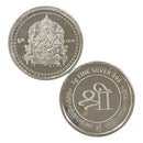 999 Pure Silver Ganesha 5 Gram Coin - Figurine