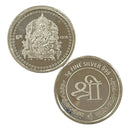 999 Pure Silver Ganesha 5 Gram Coin - Figurine