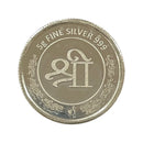 999 Pure Silver Ganesha 5 Gram Coin - Figurine