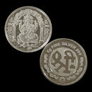 999 Pure Silver Ganesha 5 Grams Coin - Figurine