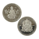 999 Pure Silver Ganesha Lakshmi / Laxmi Coin 10 Gram Sealed Pair Set - Figurine
