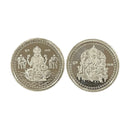 999 Pure Silver Ganesha Lakshmi / Laxmi Coin 10 Gram Sealed Pair Set - Figurine