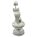 925 Sterling Silver Hallmarked Solid Shiva Lingam idol - Statue / Murti (Figurine
