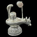 925 Sterling Silver Hallmarked Solid Shiva Lingam idol - Statue / Murti (Figurine