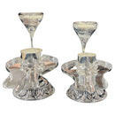 925 Sterling Silver Shiva Lingam Base (Figurine