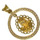 750 Gold Eighteen Karat (18Kt) Pendant -Style