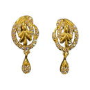 916 Twenty Two Karat (22K) Gold Studded Earrings -Style