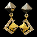 916 Twenty Two Karat (22K) Gold Studded Kids Earrings -Style