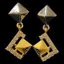 916 Twenty Two Karat (22K) Gold Studded Kids Earrings -Style
