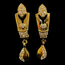 916 Twenty Two Karat (22K) Gold Studded Earrings -Style
