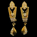 916 Twenty Two Karat (22K) Gold Studded Earrings -Style