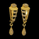 916 Twenty Two Karat (22K) Gold Studded Earrings -Style
