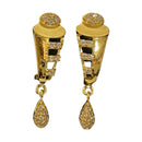 916 Twenty Two Karat (22K) Gold Studded Earrings -Style