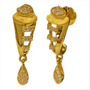 916 Twenty Two Karat (22K) Gold Studded Earrings -Style