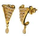 916 Twenty Two Karat (22K) Gold Studded Earrings -Style