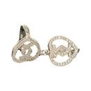925 Sterling Silver CZ Studded Earrings - Design