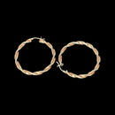 925 Sterling Silver Earrings / hoop - Design