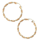 925 Sterling Silver Earrings / hoop - Design