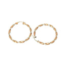 925 Sterling Silver Earrings / hoop - Design