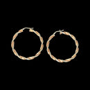 925 Sterling Silver Earrings / hoop - Design
