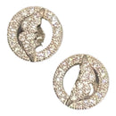 925 Sterling Silver CZ Studded Stud - Design