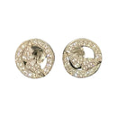 925 Sterling Silver CZ Studded Stud - Design
