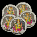 999 Pure Silver Ganesha 10 Gram Meena Coins (Pack of 5 Coins)