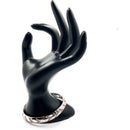 925 Sterling Silver Openable Cubic Zirconia Designer Men Kada