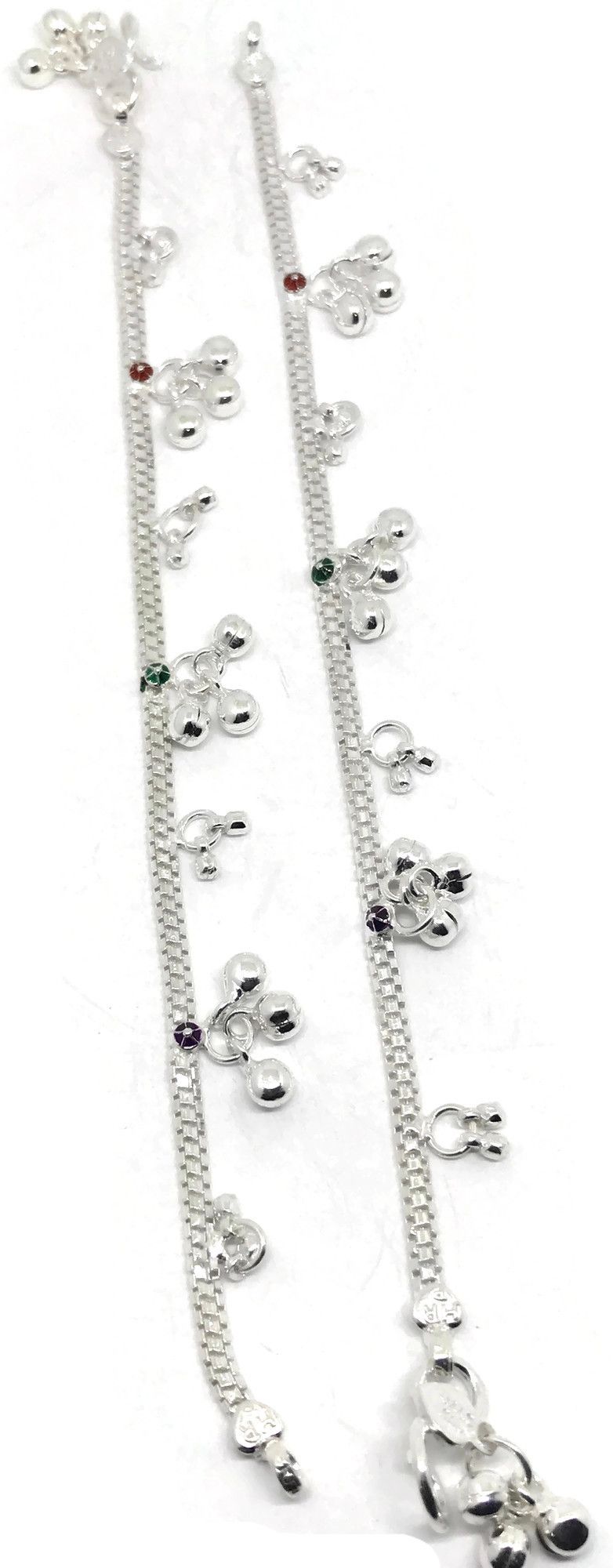 700 Silver Teens Traditional Anklet -