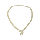 700 Silver Curb Chain Waist Kid Belt / Kardhani  - Style