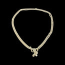 700 Silver Curb Chain Waist Kid Belt / Kardhani  - Style