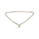 700 Silver Curb Chain Waist Kid Belt / Kardhani  - Style