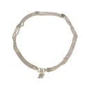 700 Silver Curb Chain Kid Waist Belt / Kardhani  - Style