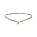 700 Silver Curb Chain Kid Waist Belt / Kardhani  - Style