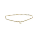 700 Silver Curb Chain Ball Designer Kid Waist Belt / Kardhani  - Style