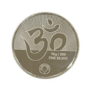 999 Pure Silver Ganesha Lakshmi / Laxmi 10 Gram Meena Coins (Pack of 5 Coins)