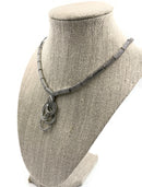 925 Sterling Silver Cubic Zirconia Necklace & Earring - Design