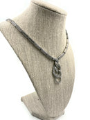 925 Sterling Silver Cubic Zirconia Necklace & Earring - Design