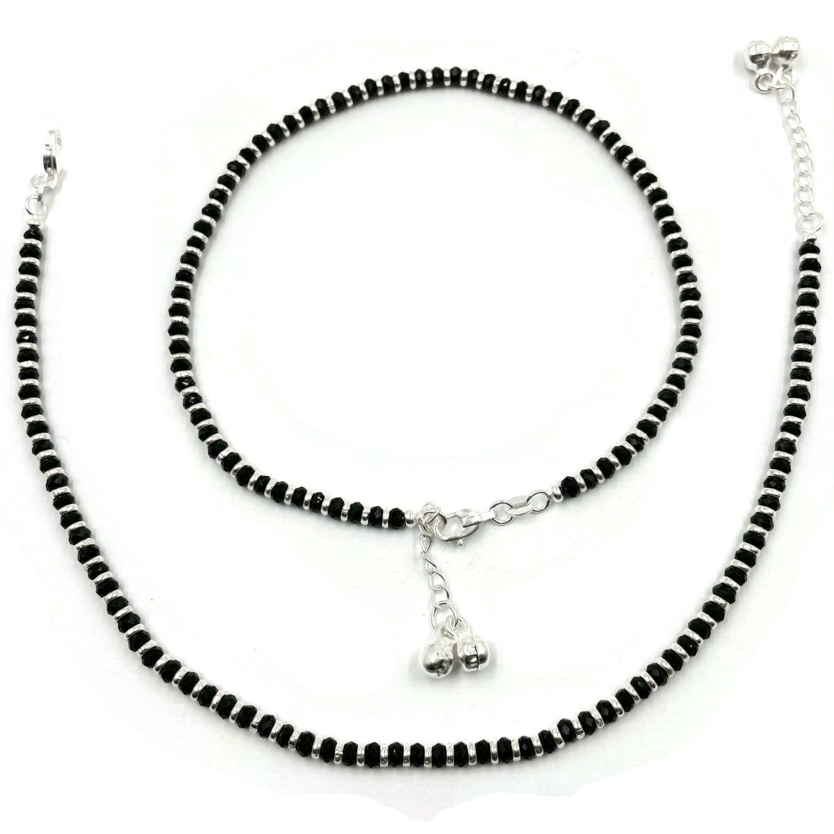 Black anklet hot sale