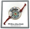 999 Pure Silver BRO Rakhi
