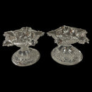 925 Sterling Silver Hallmarked Designer STAR Diya Pair -