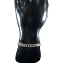 925 Sterling Silver Curb Bracelet- Style