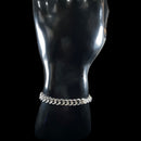 925 Sterling Silver Curb Bracelet- Style