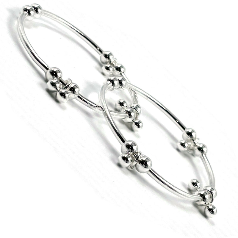 925 Sterling Silver New Born / Toddler Kids Kada - Style