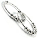 925 Sterling Silver Solid New Born / Toddler Kids Designer Kada - Style