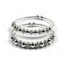 925 Sterling Silver Solid New Born / Toddler Kids Designer Kada - Style