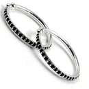 925 Sterling Silver New Born / Toddler Kids Black Beads Kada - Style