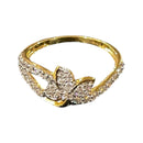 750 Eighteen Karat (18 KT) White Cubic Zirconia Ring- Style