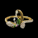 750 Eighteen Karat (18 KT) White Cubic Zirconia Ring- Style